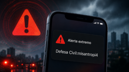 Misantropia: Como um Falso Alerta da Defesa Civil Levantou Debates Sobre Segurança Digital no Brasil