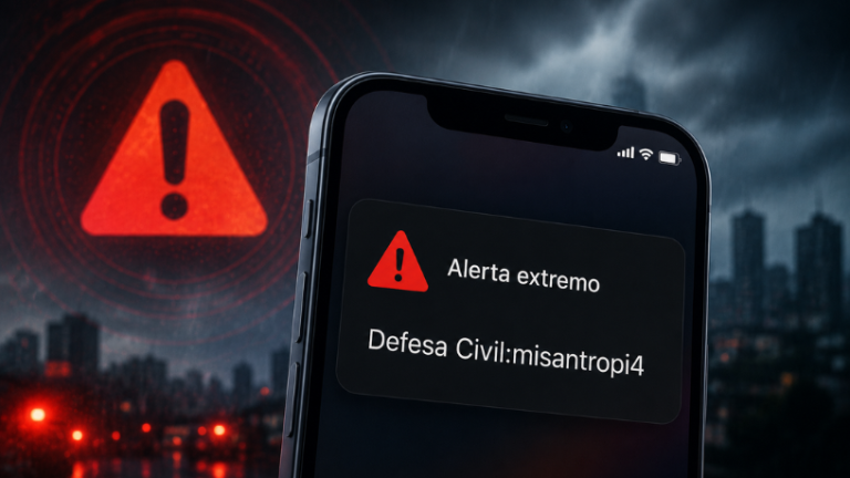 Misantropia: Como um Falso Alerta da Defesa Civil Levantou Debates Sobre Segurança Digital no Brasil Misantropia: Como um Falso Alerta da Defesa Civil Levantou Debates Sobre Segurança Digital no Brasil