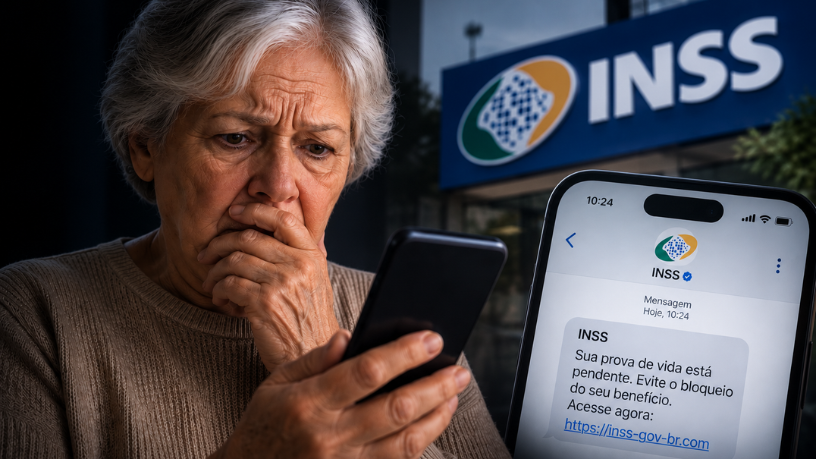 Falsa prova de vida do INSS: entenda o golpe que mira aposentados e pensionistas Falsa prova de vida do INSS: entenda o golpe que mira aposentados e pensionistas