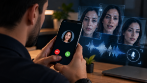 Clonagem de voz e rosto com IA aumenta risco de golpes digitais: entenda a ameaça