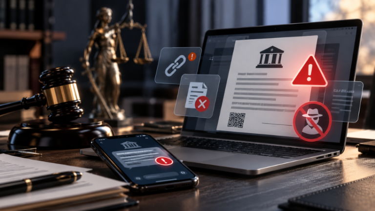 Golpe da falsa audiência: como identificar falsas convocações judiciais